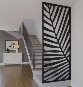 Metal Floor To Ceiling Room Divider – No223 – Bespoke Size