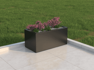 60cm Galvanised Planter
