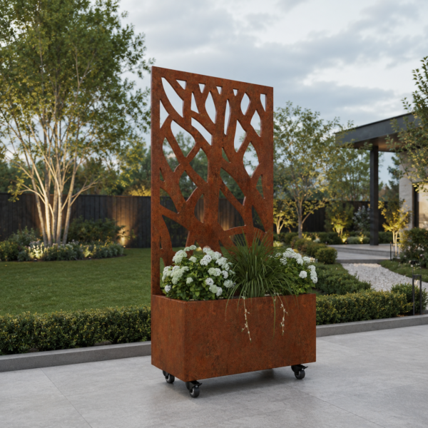 236 Corten Planter