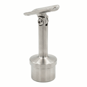 SS316 Stainless Steel Adjustable Handrail Saddle Bracket