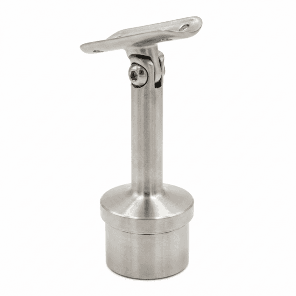 SS316 Stainless Steel Adjustable Handrail Saddle Bracket