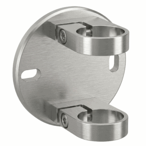SS316 Stainless Steel Handrail Post Fascia Mount