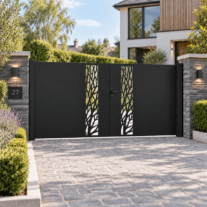 No 222 Driveway Gate – Vertical Pattern