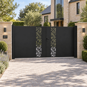No 265 Driveway Gate – Vertical Pattern
