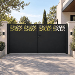 No 45 Driveway Gate – Top Pattern