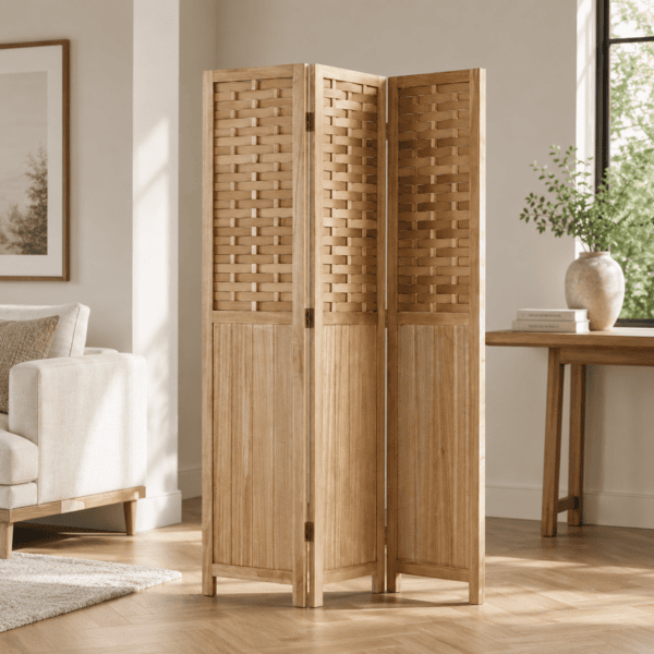 Basket Weave Folding Didiver - Warm Oak