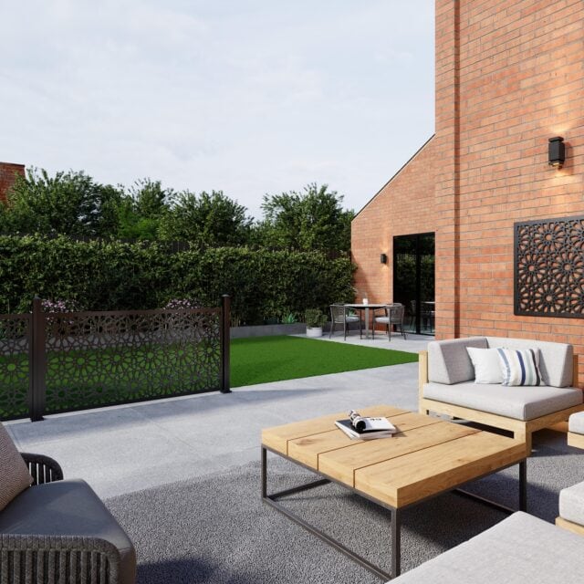 A slice of heaven at home ✨🫶🏻🏡 Create your garden dreams and shop now at www.luxuryscreens.co.uk