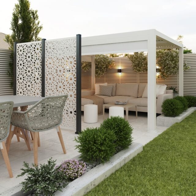 Add a touch of sophistication to your outdoor haven with our beautiful decorative screens. Perfect for dividing spaces and enhancing privacy. 🌿💫 

#GardenDesign #GardenScreens #StylishSeparation” #LuxuryScreens #LuxuryGarden #LuxuryGardens #PrivacyScreen #PrivacyFence
